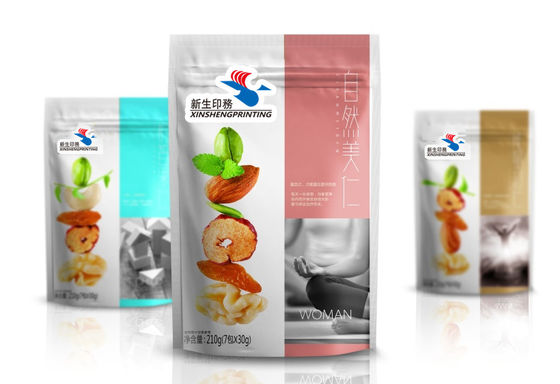 Mylar ขนมขบเคี้ยวที่กำหนดเองถุงพลาสติกบรรจุภัณฑ์ถุงบรรจุภัณฑ์อาหาร