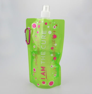 CMYK 150 ไมครอนถุงใส่เครื่องดื่มพิมพ์แบบกำหนดเอง 500ml 400ml Size