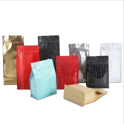 พลาสติก Stand Up Pouch ถุงกาแฟ Gravure พิมพ์ความจุ 1 กก.