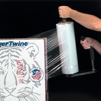40 ซม. 50 ซม. หล่อพลาสติกบรรจุภัณฑ์ Cling Film PE ฟิล์มยืด