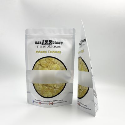 VMPET Banana Chips ถุงบรรจุภัณฑ์อลูมิเนียม 300 ไมครอน