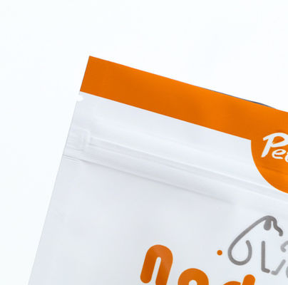 การพิมพ์ดิจิตอล 1lb Reasealable Stand Up Mylar กระเป๋าสำหรับอาหารสุนัขแมว