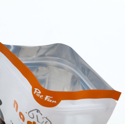 การพิมพ์ดิจิตอล 1lb Reasealable Stand Up Mylar กระเป๋าสำหรับอาหารสุนัขแมว
