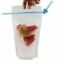 ถุงบรรจุของเหลวสำหรับปาร์ตี้ร้านอาหาร 160z 32oz พร้อมหูหิ้ว