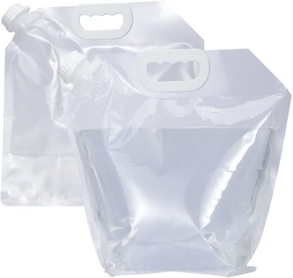 การพิมพ์แผ่นแม่พิมพ์ PET 5L Bear Plastic Liquid Pouches Smell Proof